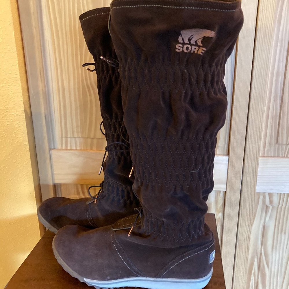 Sorel Firenzy Tall Suede Boots